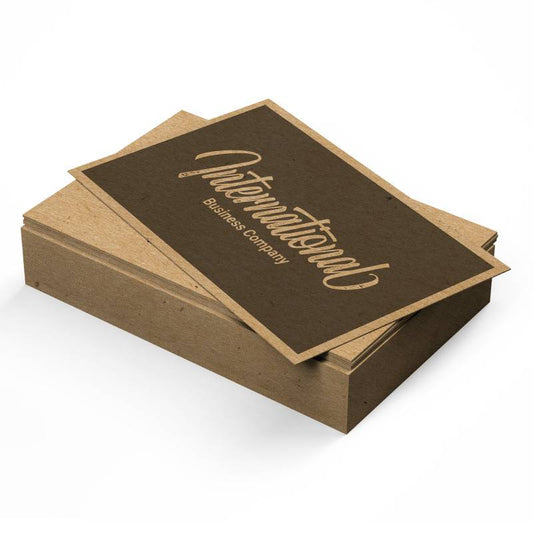 Specialty Kraft Paper Business Cards