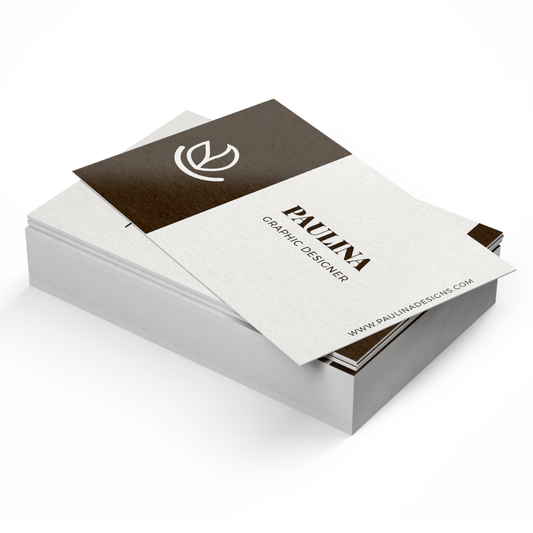 Specialty Pearl Paper Business Cards