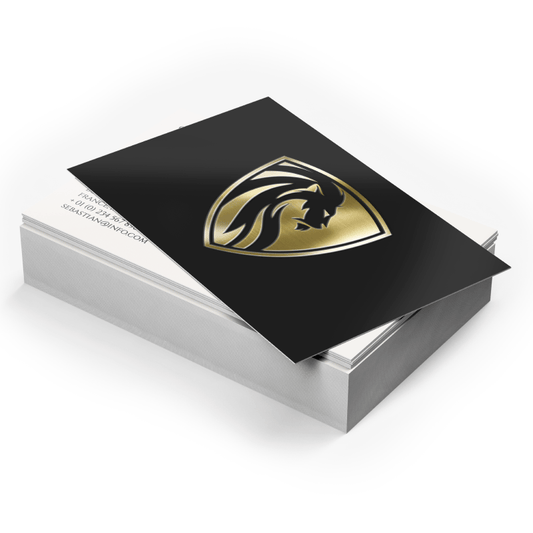 Specialty Metallic Foil Business Cards