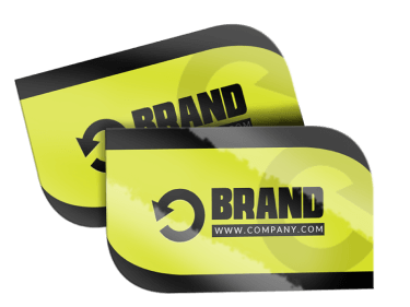 Specialty Die Cut Business Cards